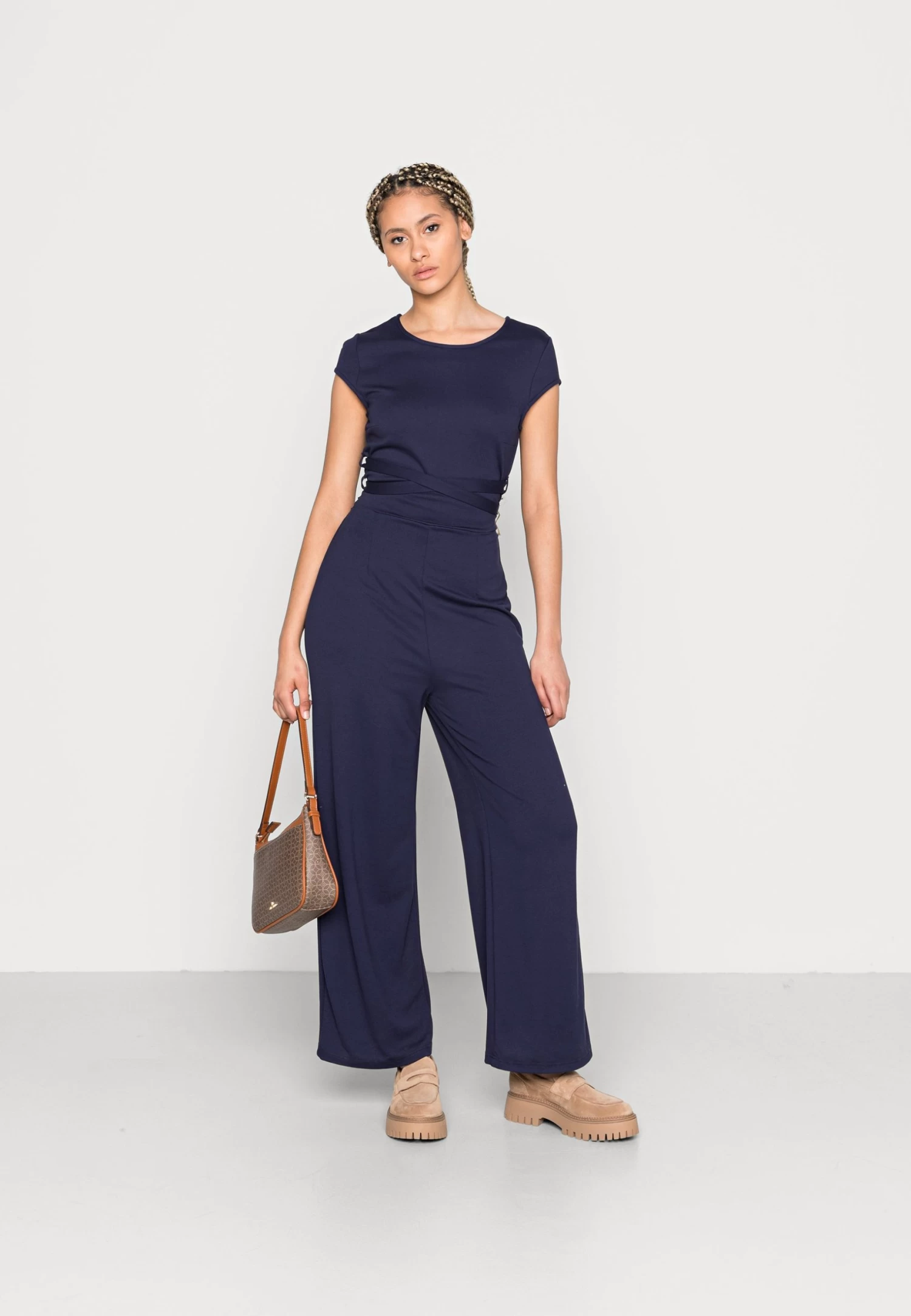 Anna Field Jumpsuit - Dark Blue 2 Anna Field Jumpsuit - Dark Blue - Image 2