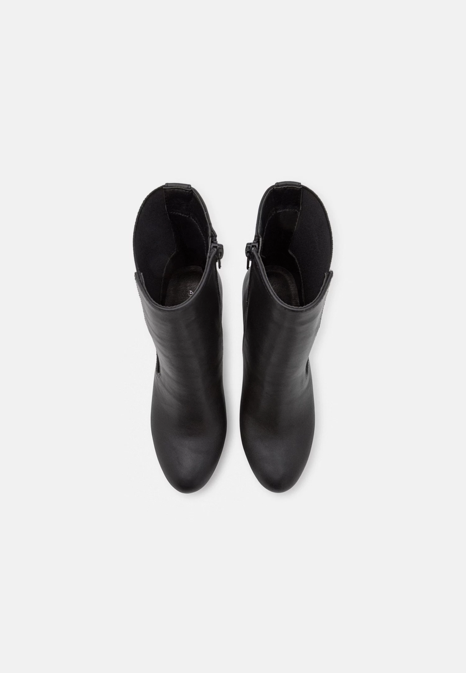 Platform Ankle Boots - Black 6 Platform Ankle Boots - Black - Image 6