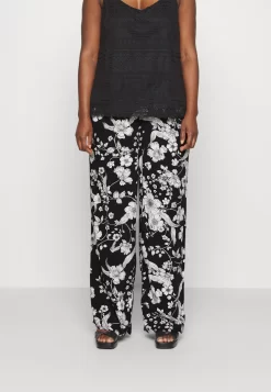Trousers - Black/Off-White