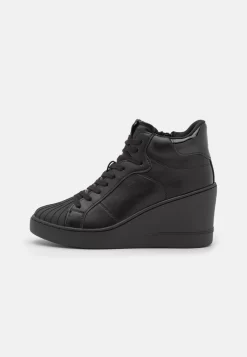 Anna Field High-Top Trainers - Black