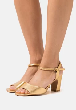 Anna Field Leather - Sandals - Gold