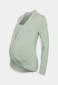 Circ Nursing Wrap Over Long Sleev - Long Sleeved Top - Light Green -Anna Field Shop 0ebc389fa57a4ec6ab796877dceedb6d scaled