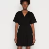 Anna Field Jersey Dress - Black
