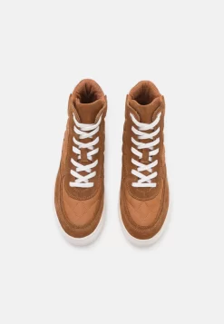 Anna Field Leather - High-Top Trainers - Cognac -Anna Field Shop 19c52e2a10294b088b37b83400d9665d scaled