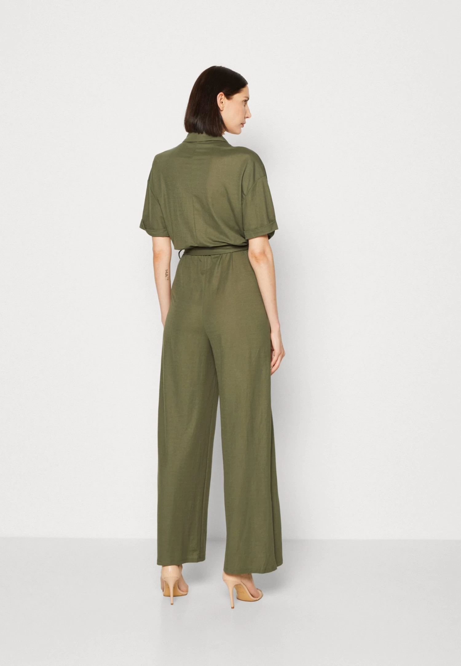 Anna Field Jumpsuit - Olive 3 Anna Field Jumpsuit - Olive - Image 3
