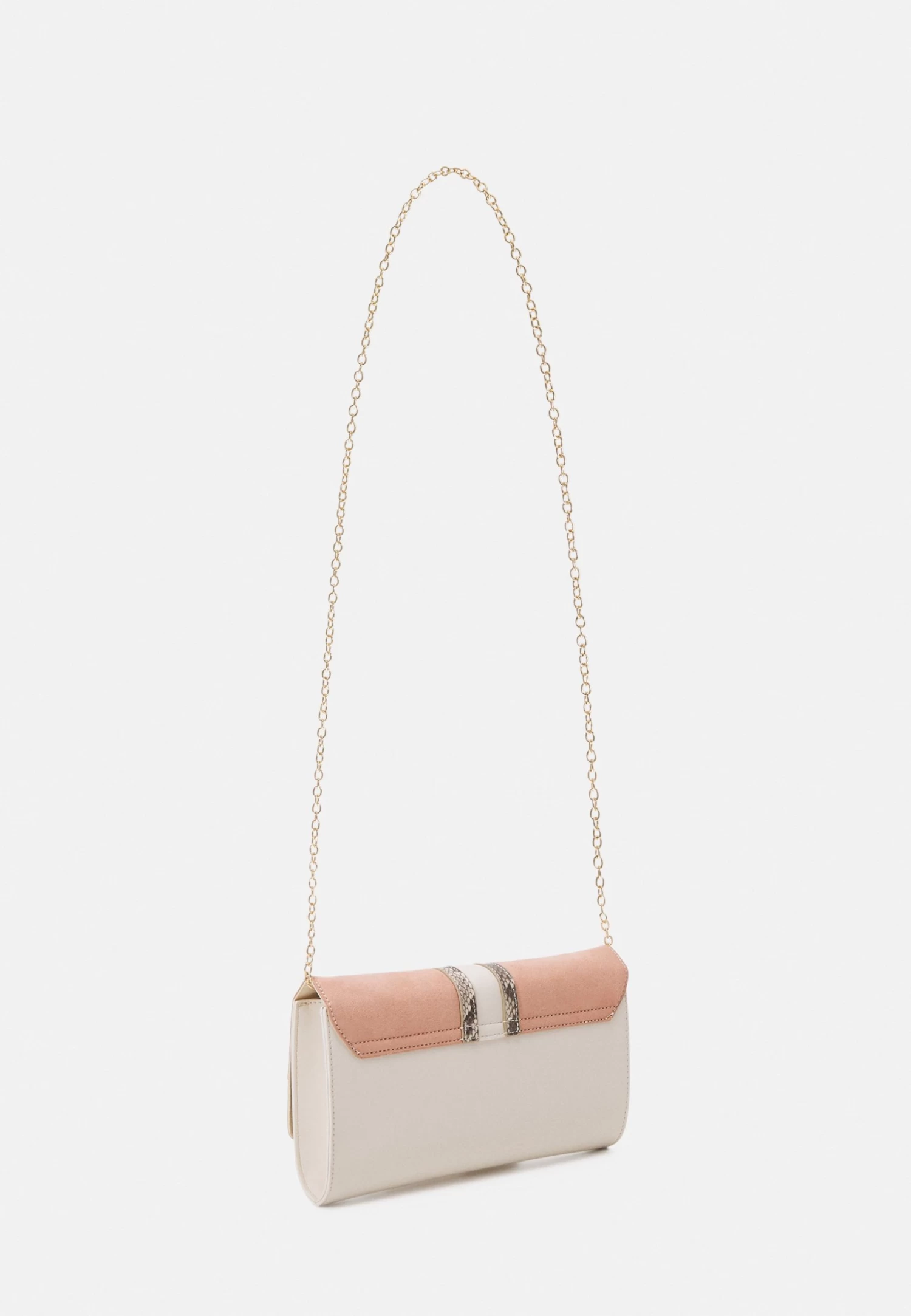 Anna Field Clutch - Offwhite/Pink 2 Anna Field Clutch - Offwhite/Pink - Image 2