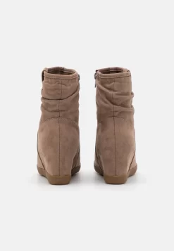 Anna Field Winter Boot - Wedge Ankle Boots - Taupe -Anna Field Shop 25a4365dbe694dfe88552a3563bd424c scaled