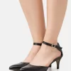 Anna Field Leather - Classic Heels - Metallic Black