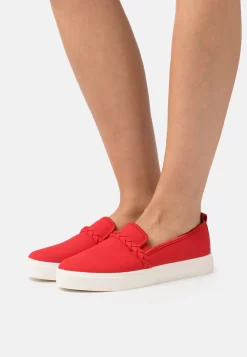 Anna Field Slip-Ons - Red