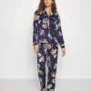 Anna Field Set - Pyjamas - Dark Blue