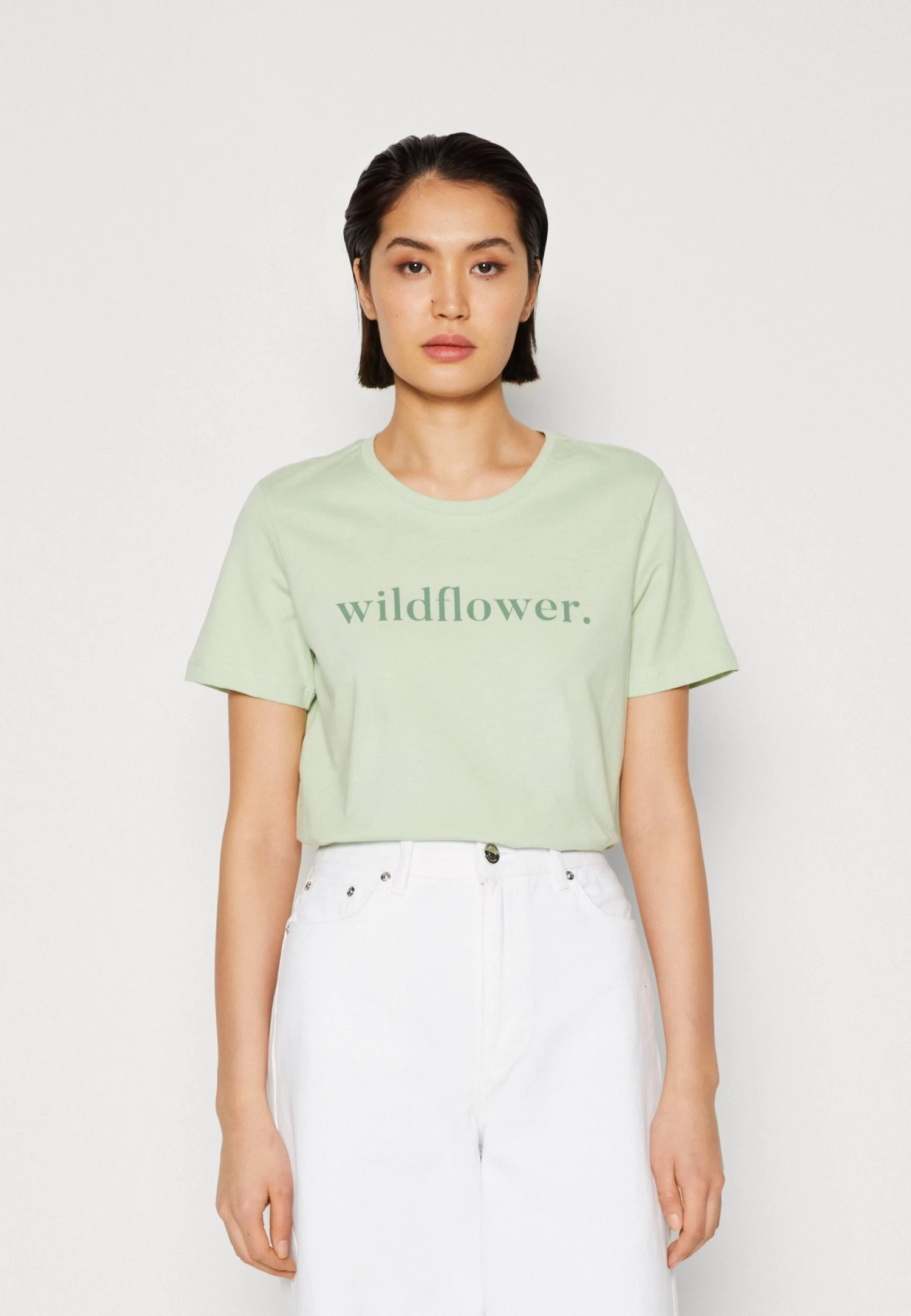 Anna Field Print T-Shirt - Green 1 Anna Field Print T-Shirt - Green