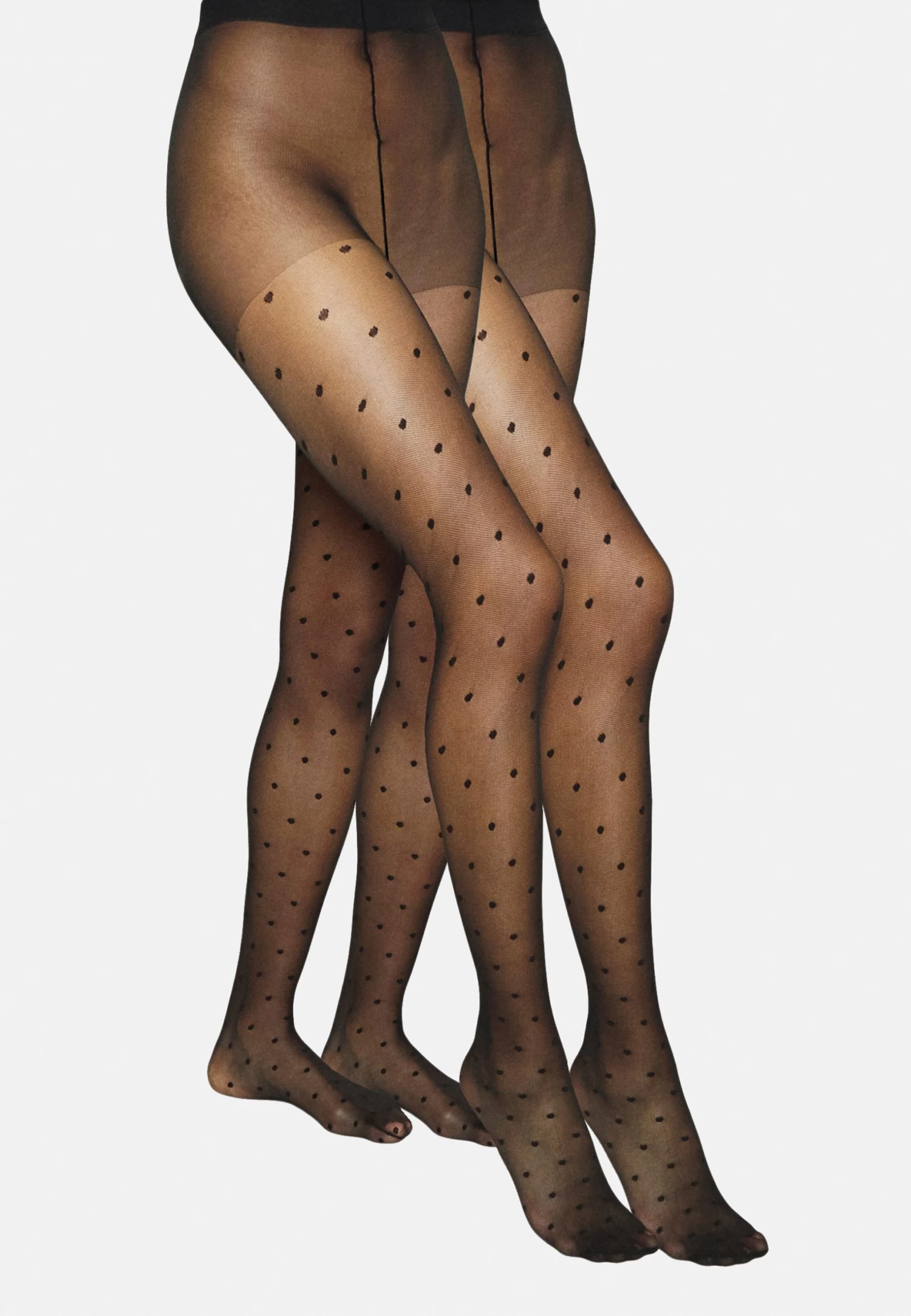 Anna Field 20 DenPolka Dots Tights - Tights - Black 2 Anna Field 20 DenPolka Dots Tights - Tights - Black - Image 2