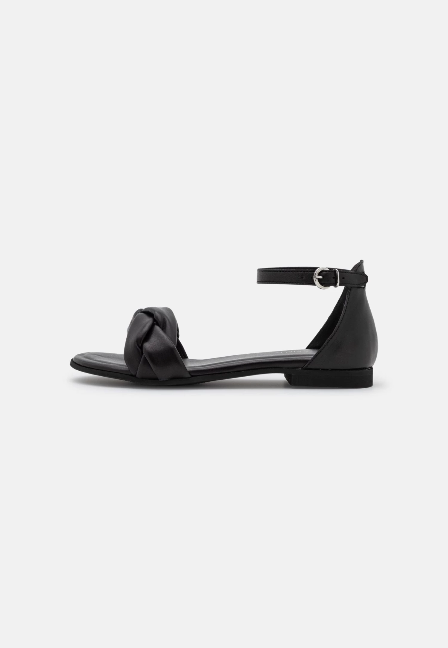 Leather - Sandals - Black 2 Leather - Sandals - Black - Image 2