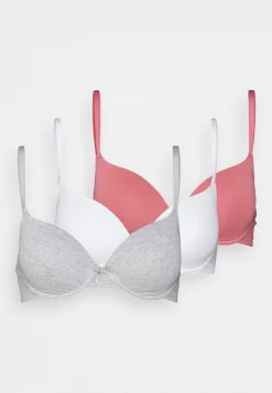 Anna Field Sunlight 3Pack Tshirt Bra - T-Shirt Bra - Pink/Grey/White -Anna Field Shop 2dc08d5a17e5486e994df821bba6549b scaled