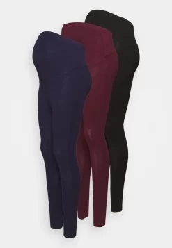 3 Pack - Leggings - Trousers - Black/Bordeaux/Dark Blue -Anna Field Shop 2f8f5b9236854595ad73cf508690b396 scaled