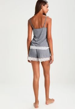 Anna Field Sarah Short Pj Set- Pyjama Set - Off-White/Dark Blue -Anna Field Shop 33d0e936af774883bb2b5a180610a668