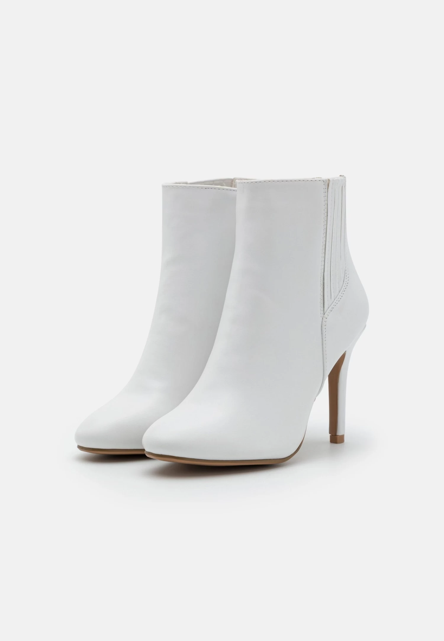 Anna Field Classic Ankle Boots - White 3 Anna Field Classic Ankle Boots - White - Image 3