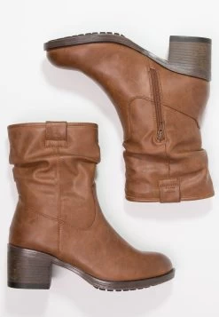 Anna Field Winter Boot - Classic Ankle Boots - Cognac -Anna Field Shop 390584ecf6434fd885a612b6aed2e7f7