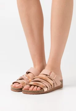 Anna Field Mules - Rose Gold-Coloured