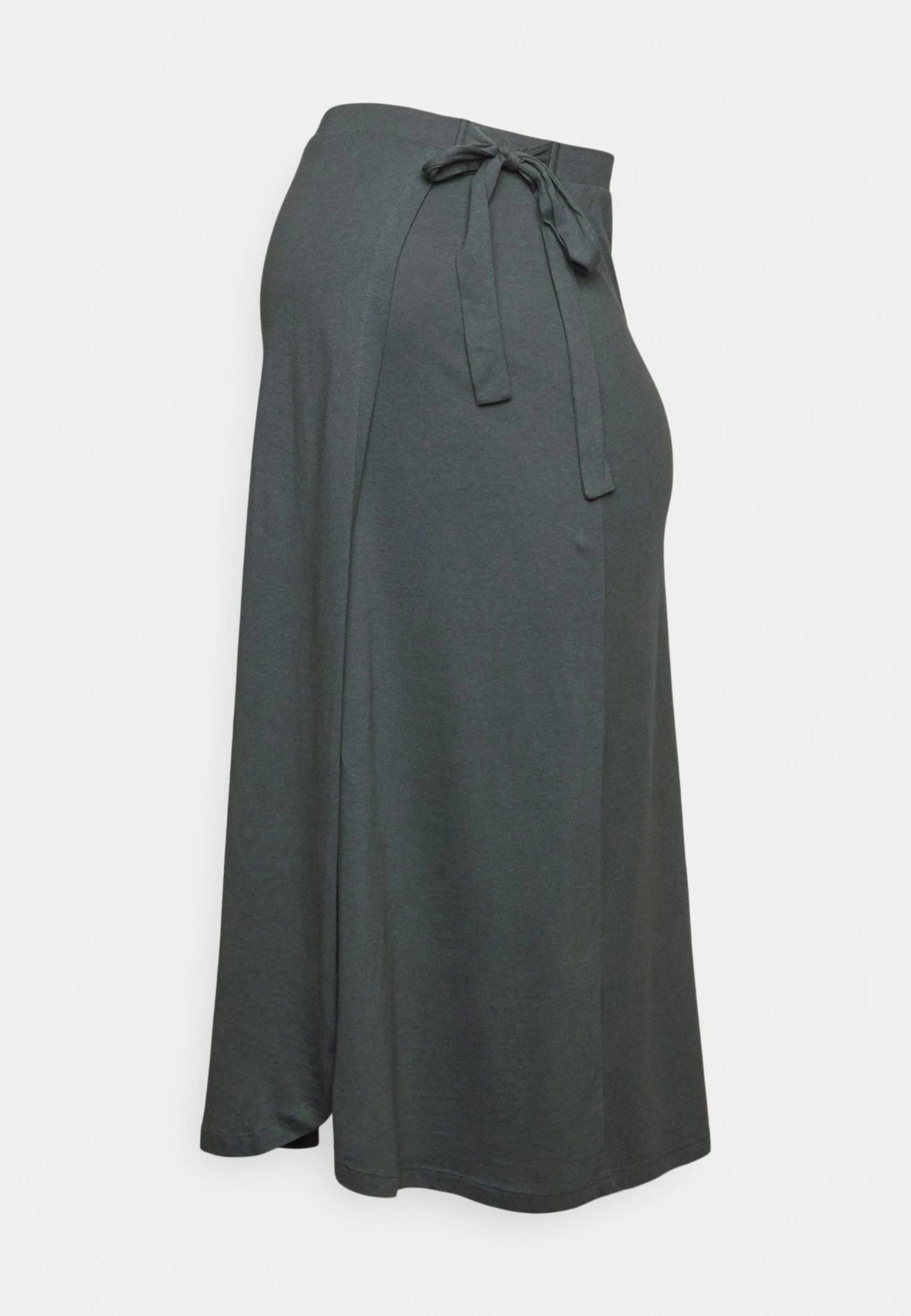 Maternity Basic Midi Skirt- Pencil Skirt - Light Green 4 Maternity Basic Midi Skirt- Pencil Skirt - Light Green - Image 4