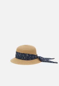 Anna Field Hat - Tan/Dark Blue -Anna Field Shop 42becf5e4b594593b5664b6cec468d8a scaled
