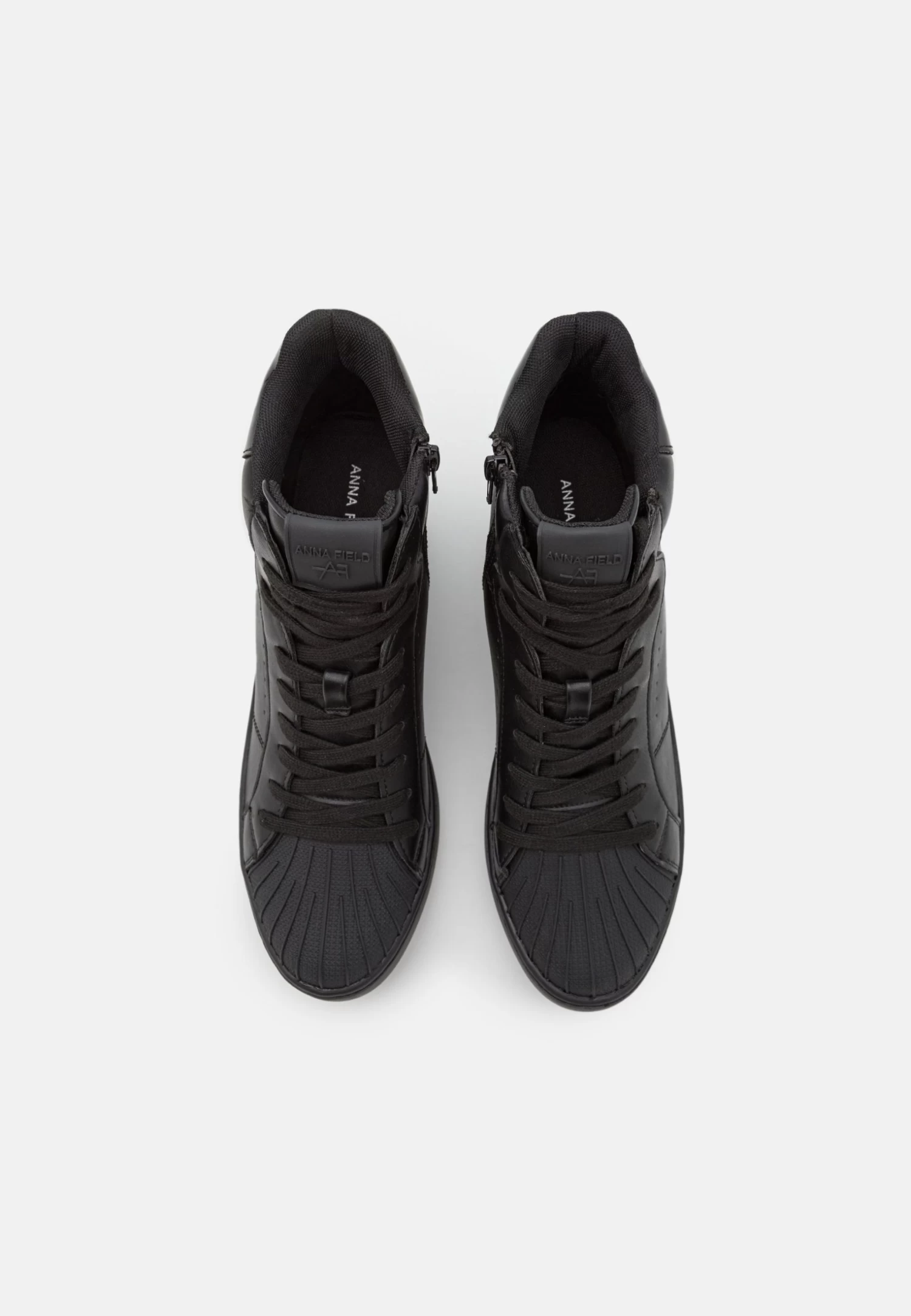 Anna Field High-Top Trainers - Black 5 Anna Field High-Top Trainers - Black - Image 5