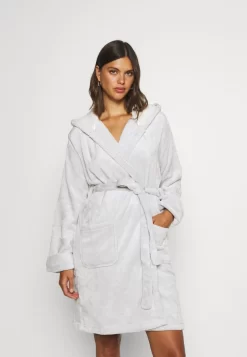 Anna Field Dressing Gown - Grey