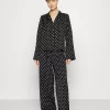 Anna Field Pyjama Set - Black/Off-White