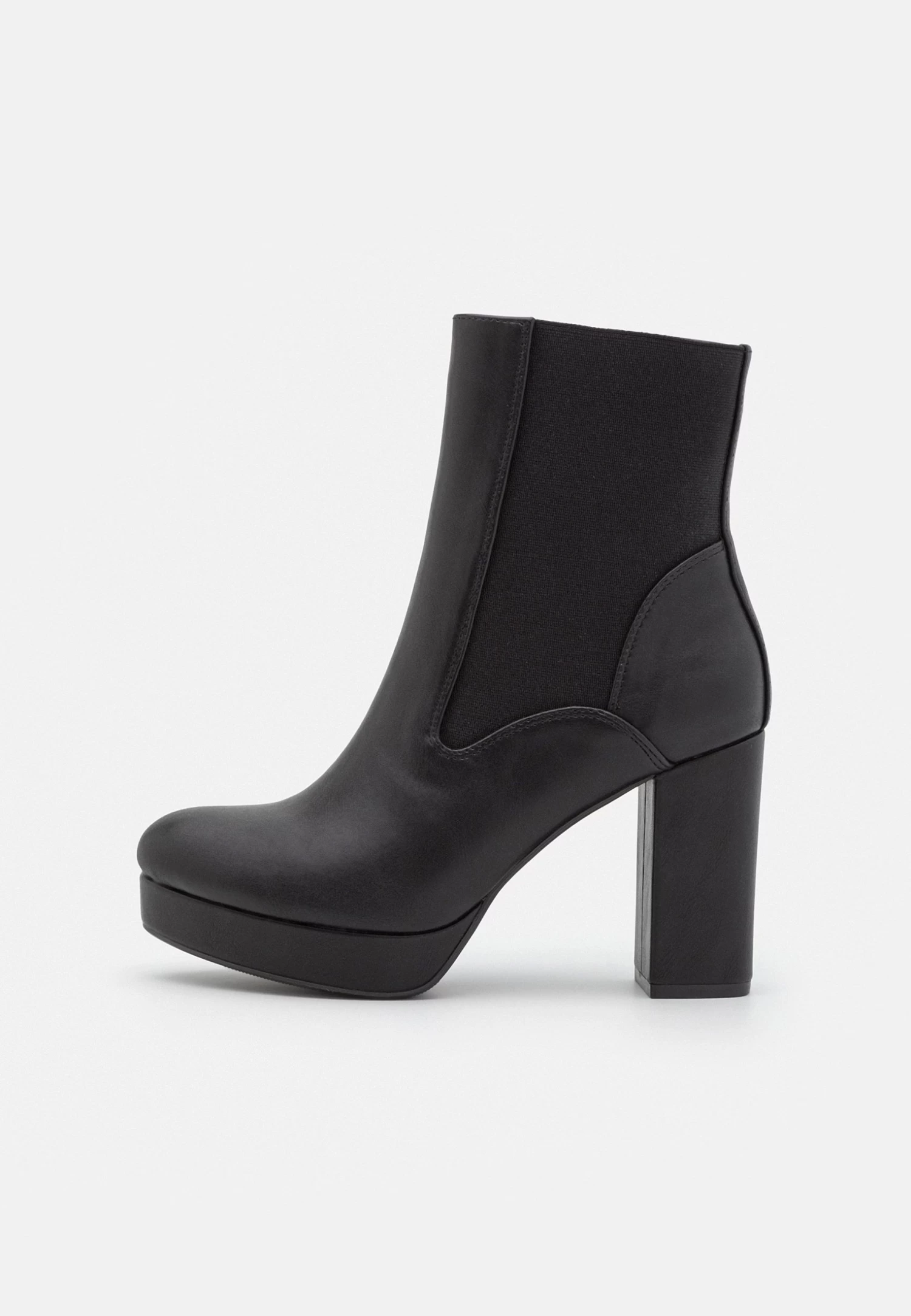 Platform Ankle Boots - Black 2 Platform Ankle Boots - Black - Image 2
