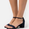 Anna Field Leather - Sandals - Dark Blue