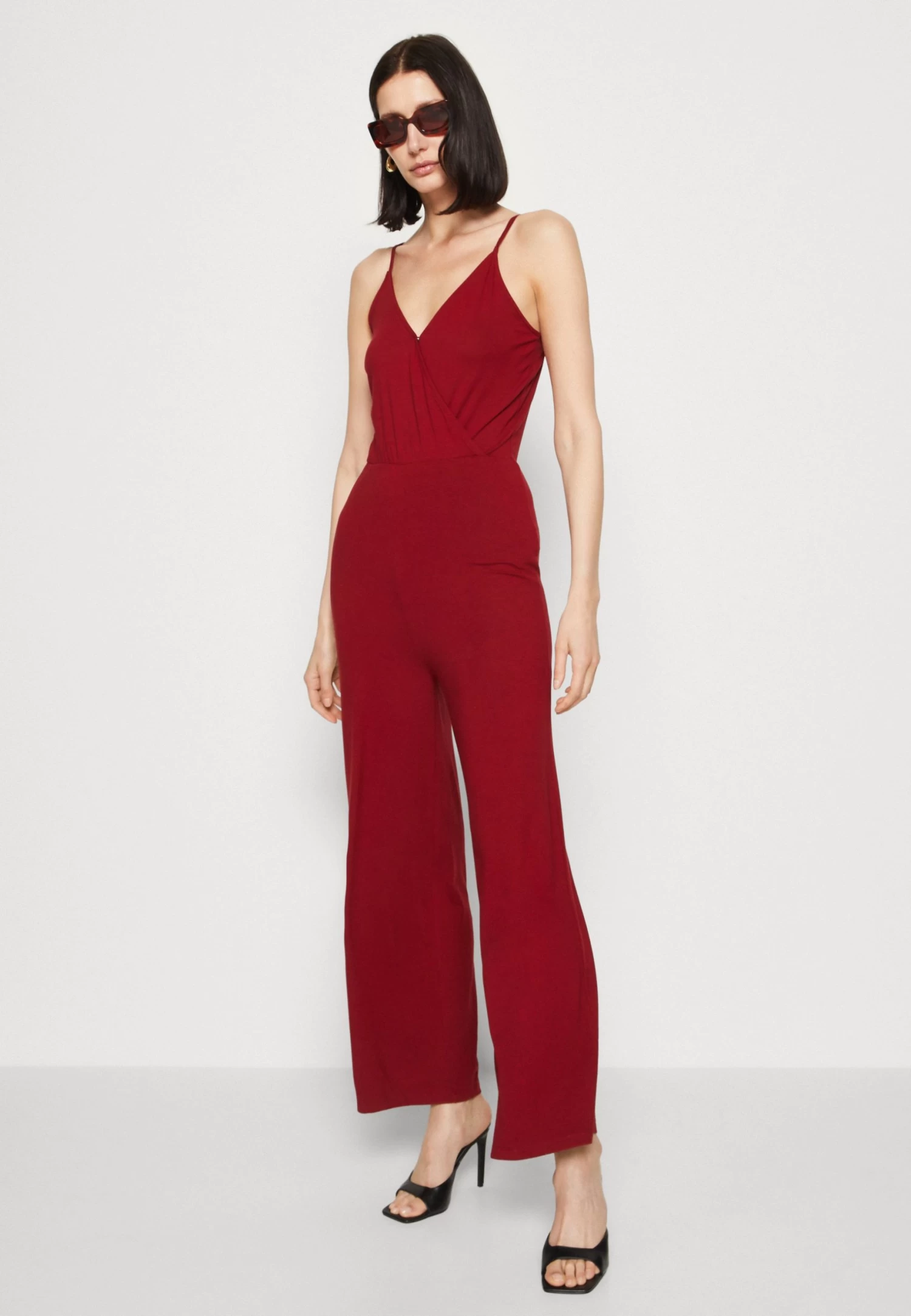 Anna Field Jumpsuit - Dark Red 4 Anna Field Jumpsuit - Dark Red - Image 4