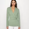 Anna Field Long Sleeved Top - Light Green