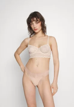 Anna Field 5 Pack - Thong - White/Nude