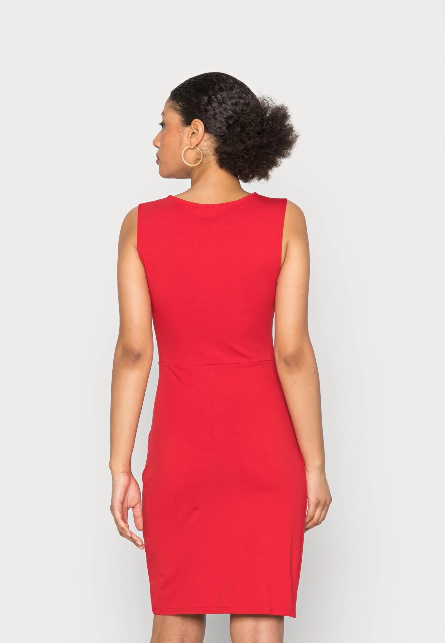 Anna Field Jersey Dress - Red 3 Anna Field Jersey Dress - Red - Image 3