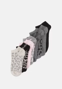 Anna Field 8 Pack - Socks - Black/Grey