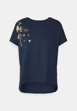 Anna Field Print T-Shirt - Dark Blue