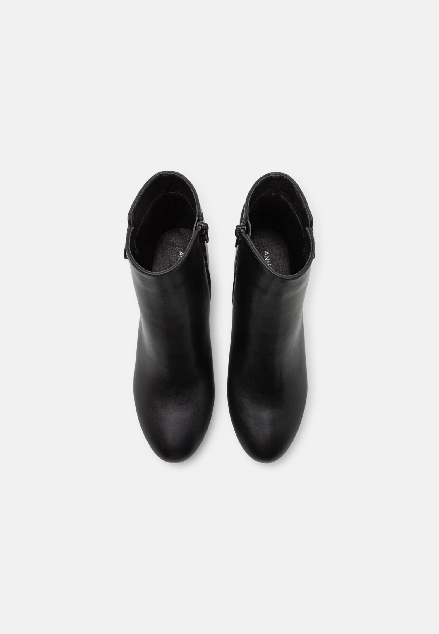 Wide Fit - Classic Ankle Boots - Black 6 Wide Fit - Classic Ankle Boots - Black - Image 6