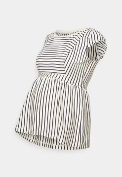 Maternity Baby Doll Nursing Tee- Print T-Shirt -Dark Blue/Off-White -Anna Field Shop 6b8054cd573d4137ad196275941c10ea scaled