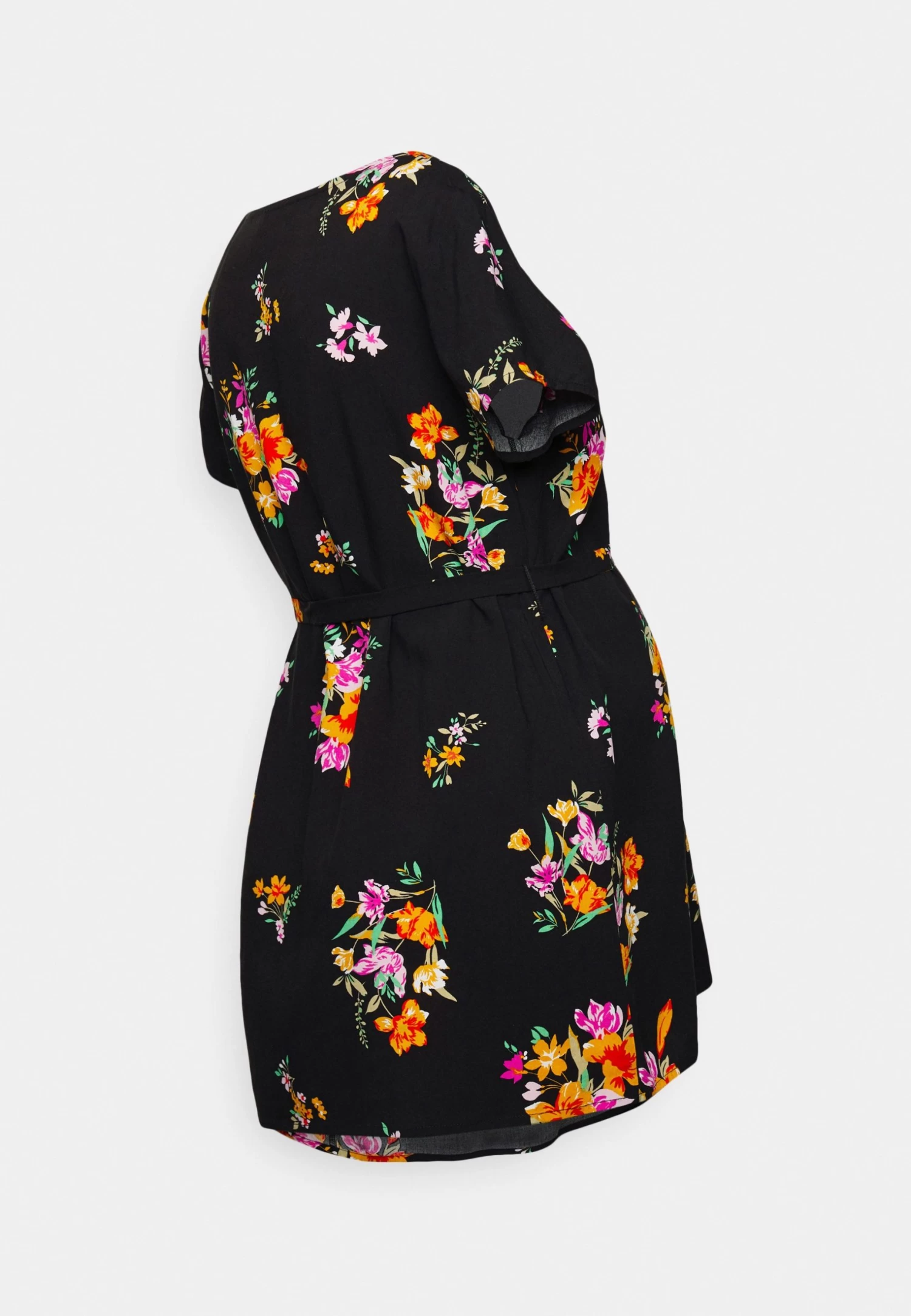 Basic T-Shirt - Black/Pink 2 Basic T-Shirt - Black/Pink - Image 2