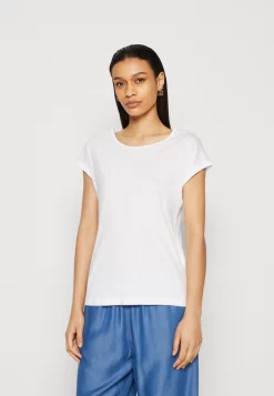 Anna Field 3 Pack - Basic T-Shirt - White/Mottled Light Grey/Dark Yellow -Anna Field Shop 6ca39084dbe941ddada08cea43464171 scaled