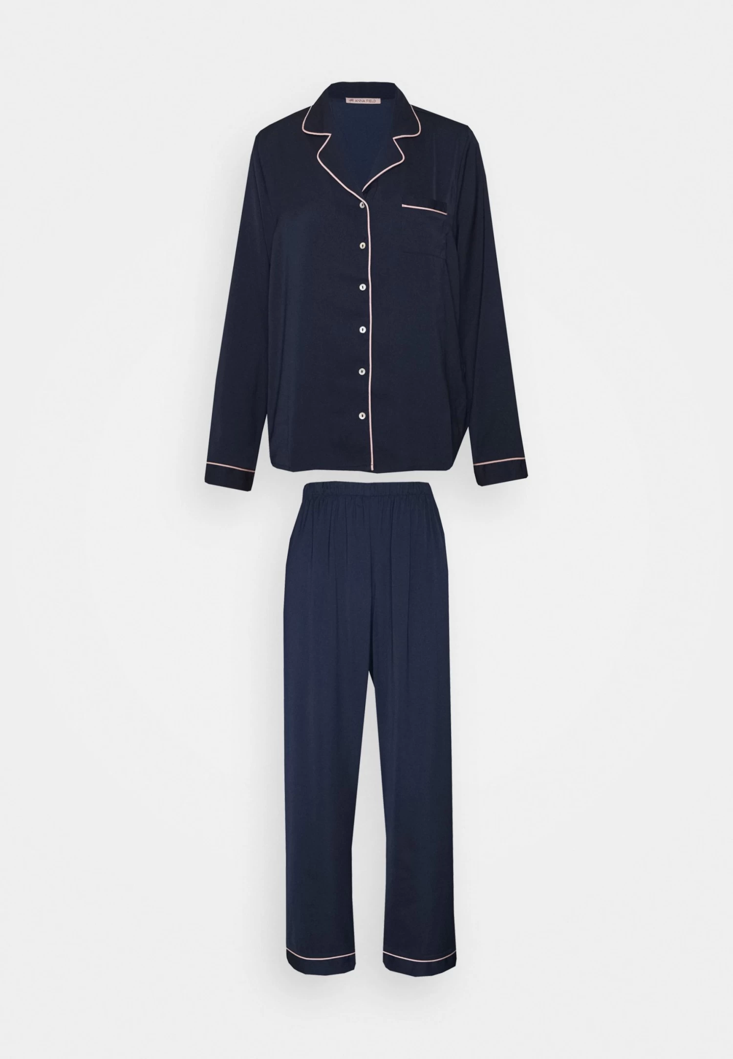 Anna Field Pyjama Set - Dark Blue 1 Anna Field Pyjama Set - Dark Blue