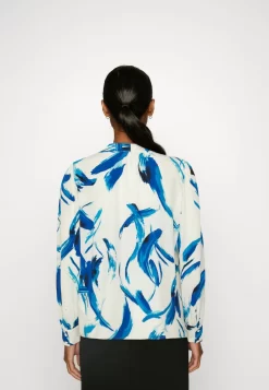 Anna Field Button-Down Blouse - White, Blue -Anna Field Shop 730c6a727e5e42f4a32c8c99038640cd scaled