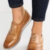 Anna Field Leather - Casual Lace-Ups - Cognac