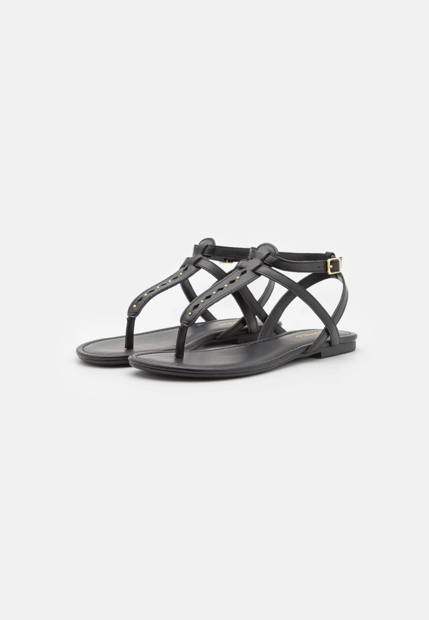 Anna Field T-Bar Sandals - Black 3 Anna Field T-Bar Sandals - Black - Image 3