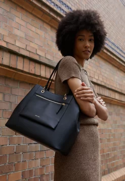 Anna Field Tote Bag - Black