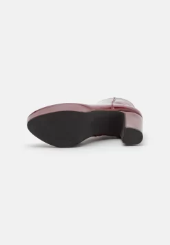 Anna Field High Heeled Ankle Boots - Dark Red -Anna Field Shop 784bf6fbbf91428390298c7d46943a10 scaled