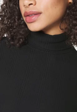 Slim Turtleneck Half Sleeves - Basic T-Shirt - Black 11 Slim Turtleneck Half Sleeves - Basic T-Shirt - Black -Anna Field Shop 787daa3ec10a4f7d98e9d136aa508d4b scaled