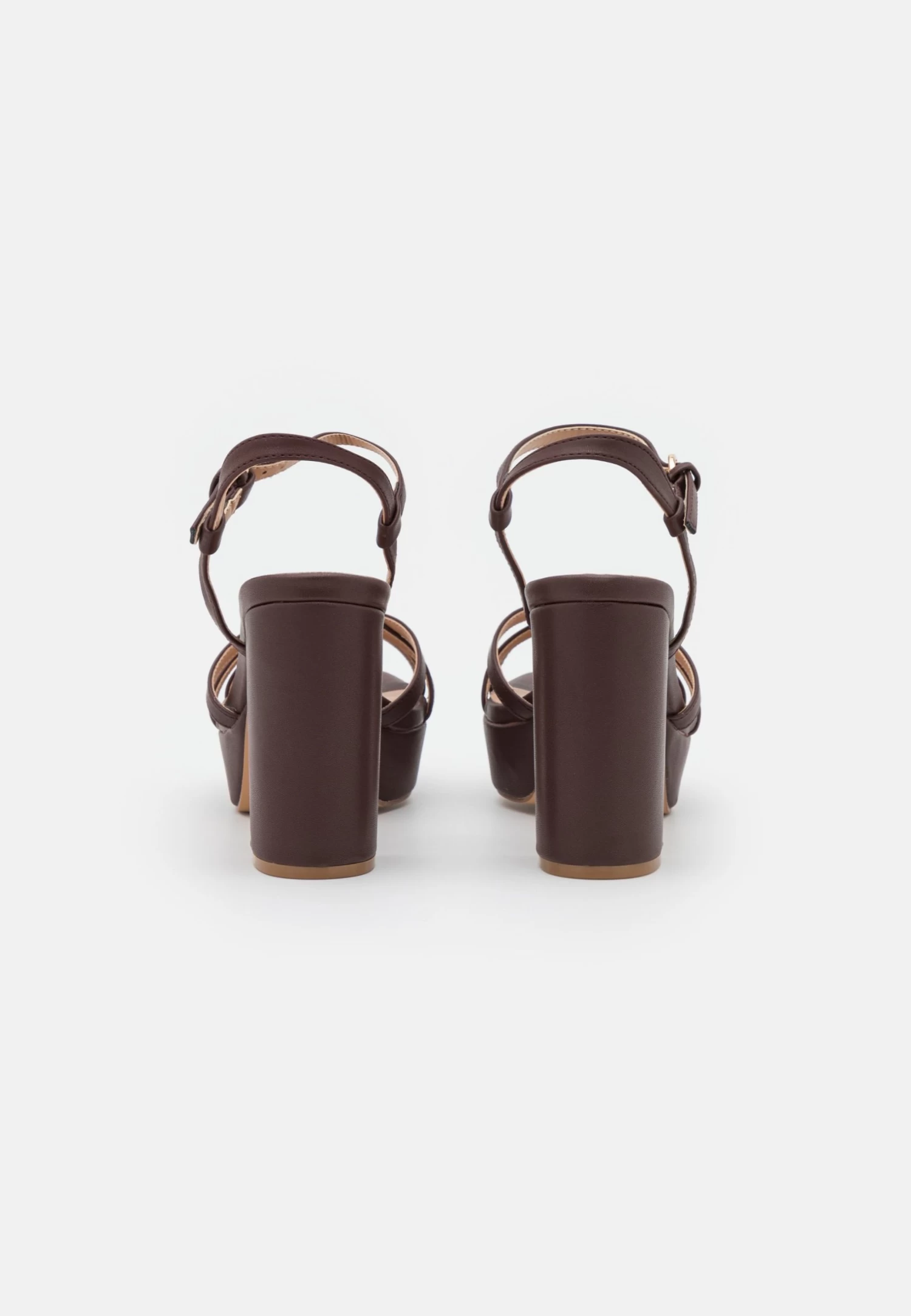 Anna Field Platform Sandals - Dark Brown 3 Anna Field Platform Sandals - Dark Brown - Image 3