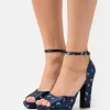 Anna Field Platform Sandals - Dark Blue