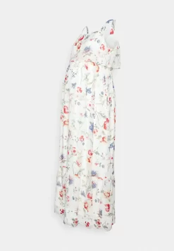 Woven Mama Maxi Dress Nursing Function- Maxi Dress - White/Red -Anna Field Shop 7b43c9d7abb44893bf1619d707da1bef scaled